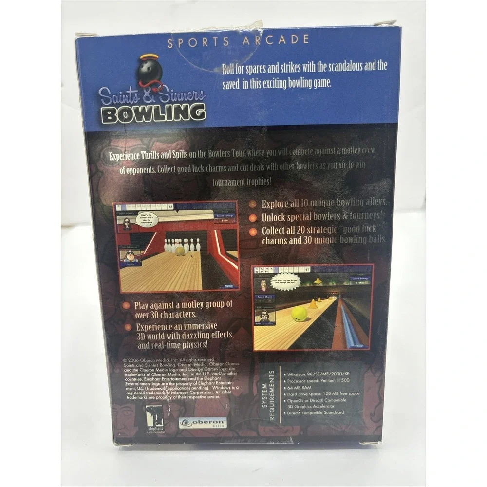 Brand New Saints & Sinners Bowling (PC, 2006) Game